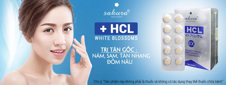 Bộ 3 đặc trị nám dưỡng trắng da Sakura 4