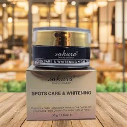 Kem trị nám ban đêm cao cấp dưỡng trắng da Sakura 02