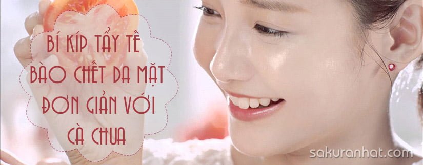 Bí kíp tẩy tế bào chết da mặt đơn giản với cà chua