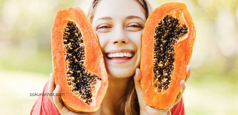 Mặt nạ dưỡng da làm đẹp từ trái đu đủ