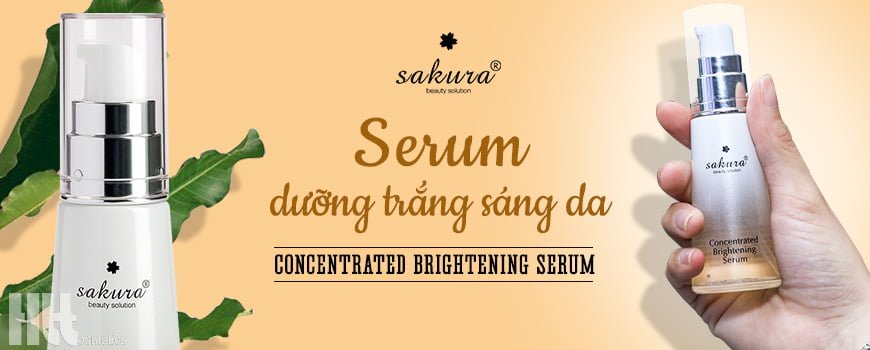 Serum trắng da ngừa nám Sakura Concentrated Brightening Serum